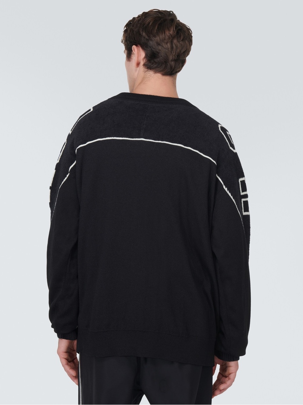 NWT Y-3 Logo Cardigan Tokyo Size L - Picture 4 of 9